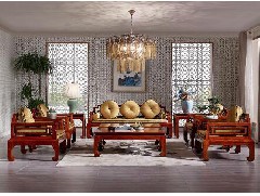 长沙红木家具：餐馆实木桌椅的尺寸